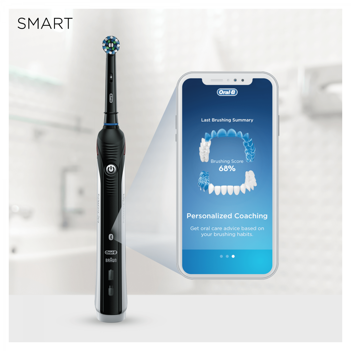 Oral-B Smart 4 4500N – Edizione Nero Premium